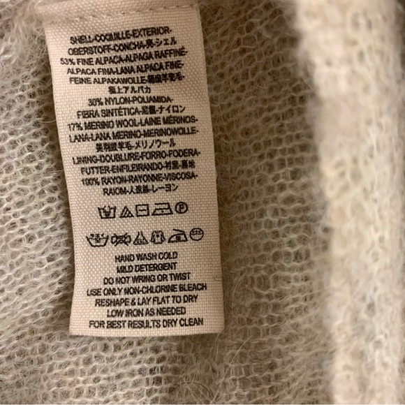 Free People x REVOLVE Ivory Juliet Babydoll Dress alpaca wool blend size small - Picture 6 of 7